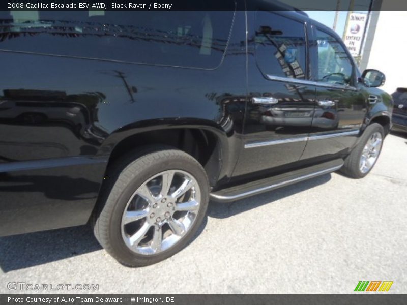 Black Raven / Ebony 2008 Cadillac Escalade ESV AWD