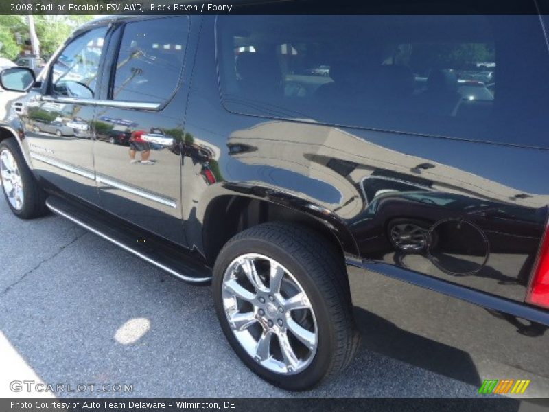 Black Raven / Ebony 2008 Cadillac Escalade ESV AWD