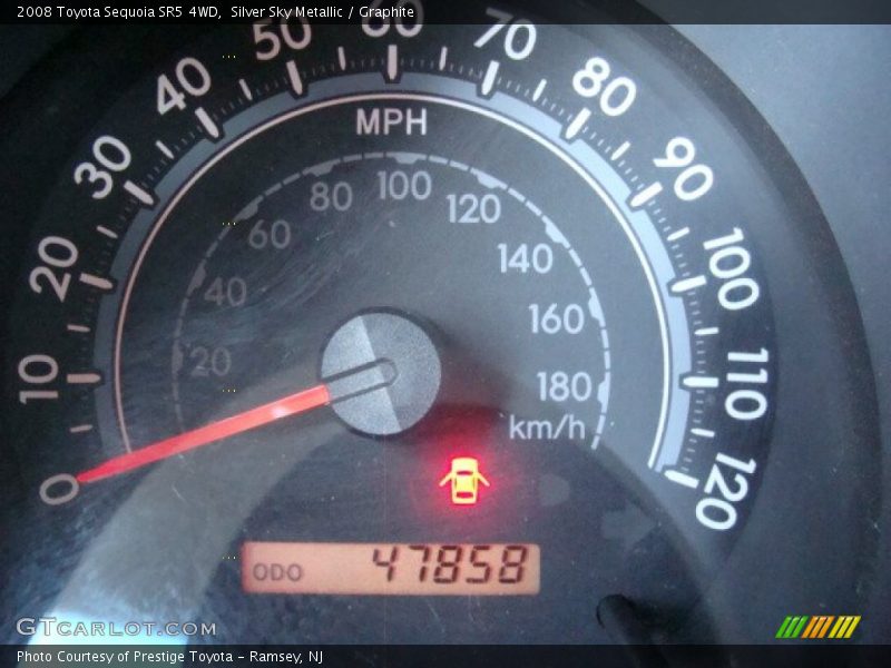 Silver Sky Metallic / Graphite 2008 Toyota Sequoia SR5 4WD