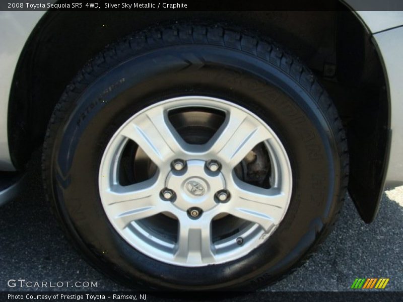 Silver Sky Metallic / Graphite 2008 Toyota Sequoia SR5 4WD