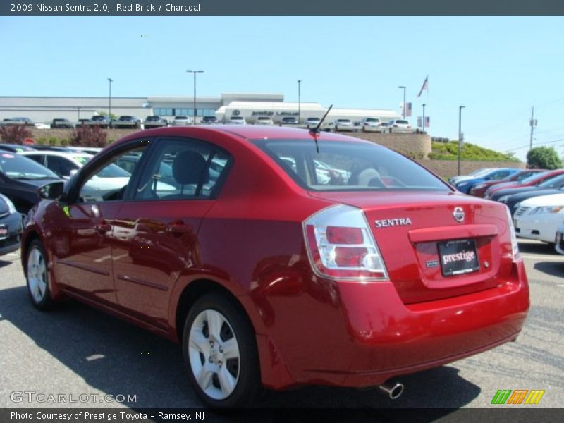 Red Brick / Charcoal 2009 Nissan Sentra 2.0