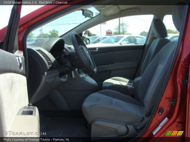 Red Brick / Charcoal 2009 Nissan Sentra 2.0