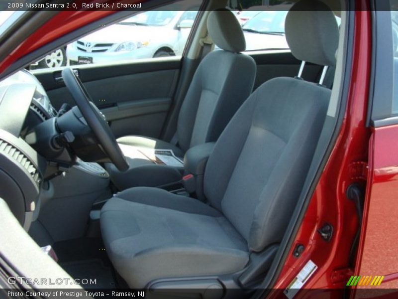 Red Brick / Charcoal 2009 Nissan Sentra 2.0