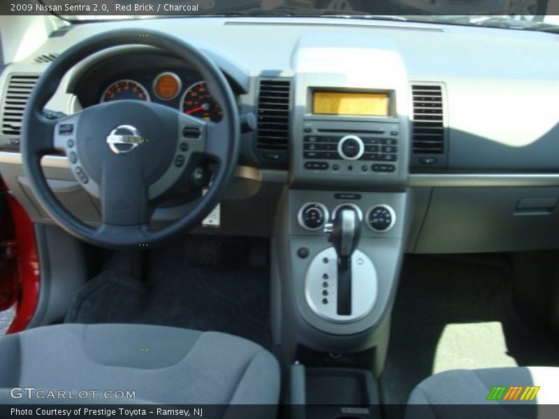 Red Brick / Charcoal 2009 Nissan Sentra 2.0