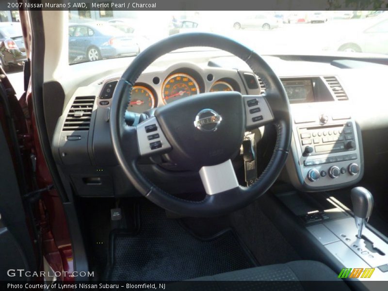 Merlot Pearl / Charcoal 2007 Nissan Murano S AWD