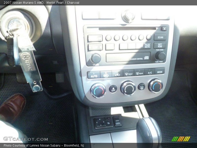Merlot Pearl / Charcoal 2007 Nissan Murano S AWD