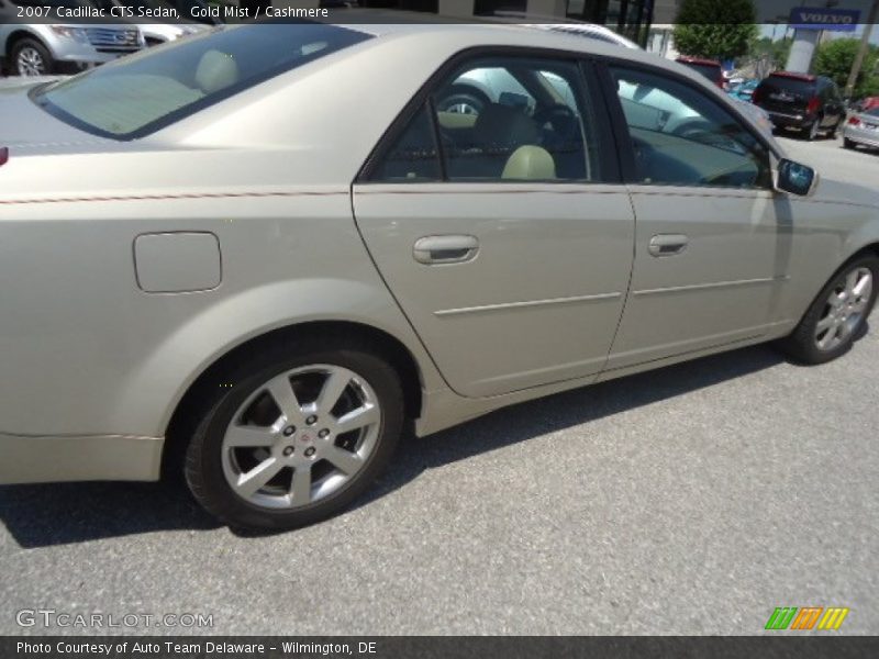 Gold Mist / Cashmere 2007 Cadillac CTS Sedan