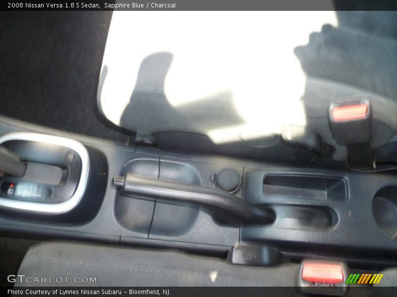 Sapphire Blue / Charcoal 2008 Nissan Versa 1.8 S Sedan
