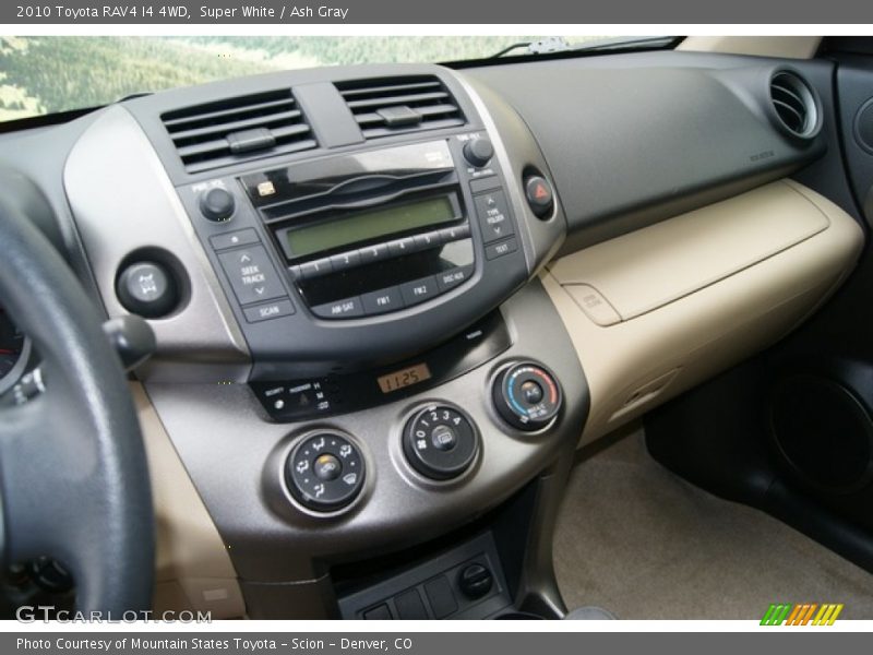 Super White / Ash Gray 2010 Toyota RAV4 I4 4WD