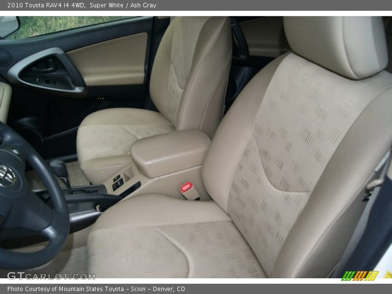 Super White / Ash Gray 2010 Toyota RAV4 I4 4WD