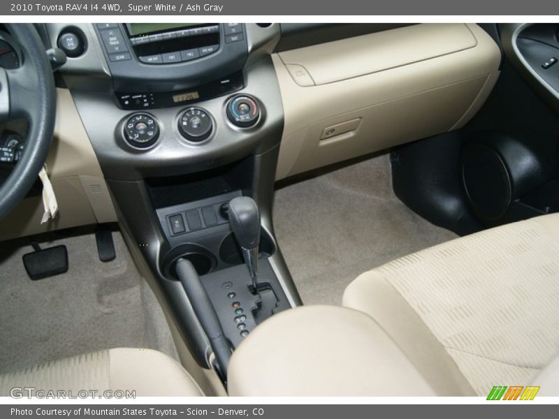 Super White / Ash Gray 2010 Toyota RAV4 I4 4WD
