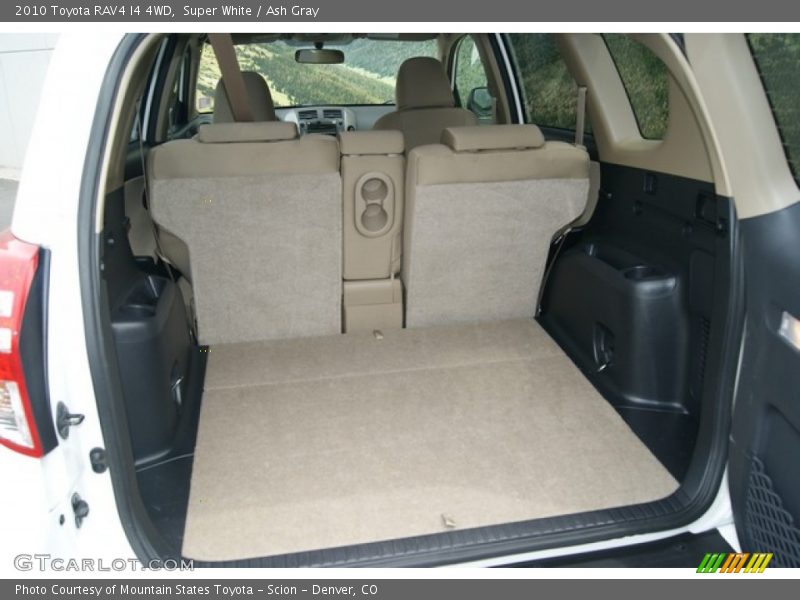 Super White / Ash Gray 2010 Toyota RAV4 I4 4WD