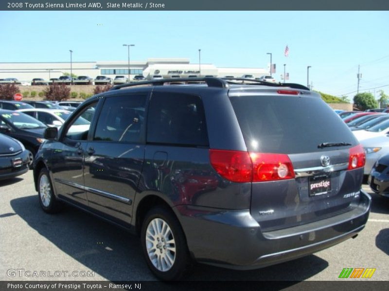 Slate Metallic / Stone 2008 Toyota Sienna Limited AWD