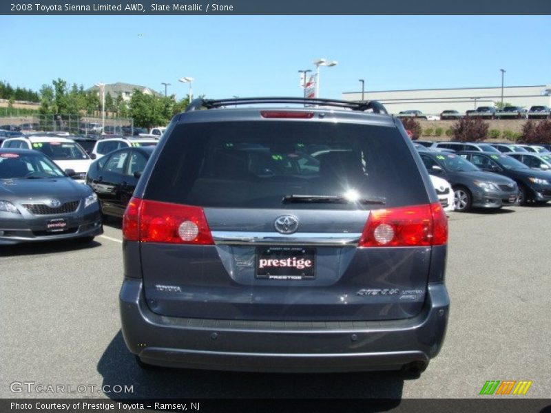 Slate Metallic / Stone 2008 Toyota Sienna Limited AWD
