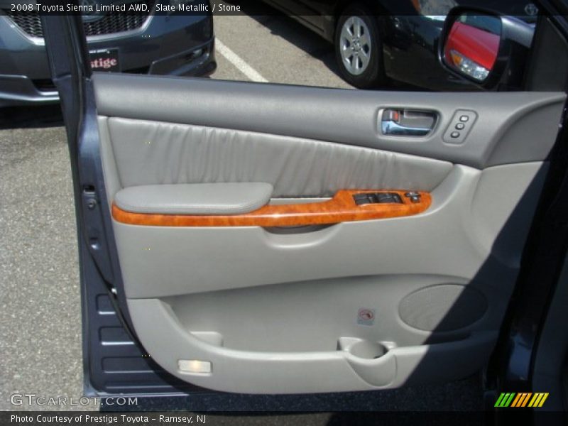 Slate Metallic / Stone 2008 Toyota Sienna Limited AWD