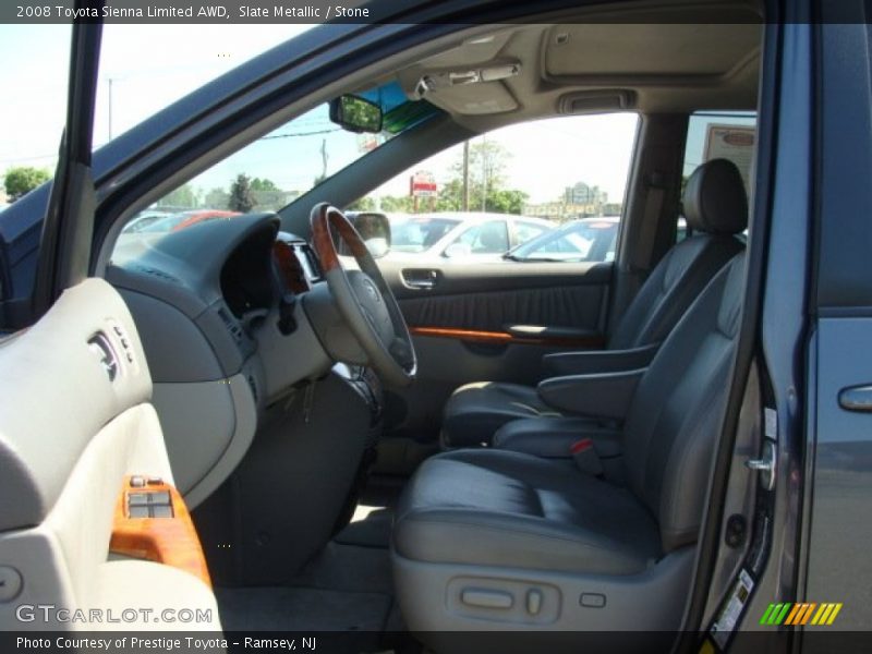 Slate Metallic / Stone 2008 Toyota Sienna Limited AWD