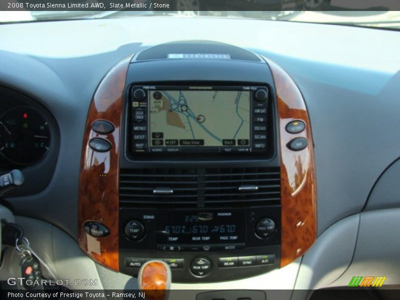 Slate Metallic / Stone 2008 Toyota Sienna Limited AWD