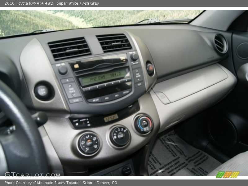 Super White / Ash Gray 2010 Toyota RAV4 I4 4WD