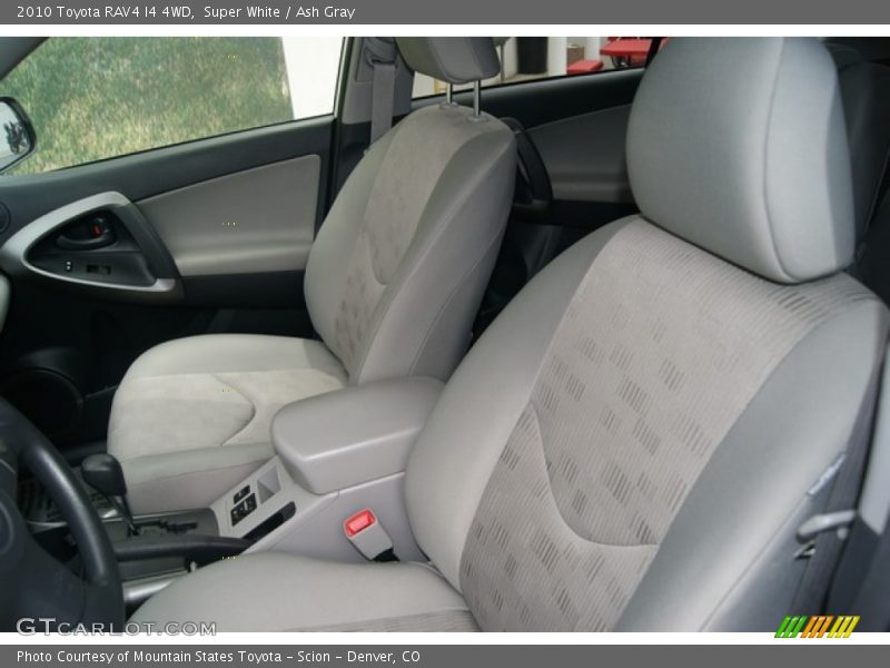 Super White / Ash Gray 2010 Toyota RAV4 I4 4WD