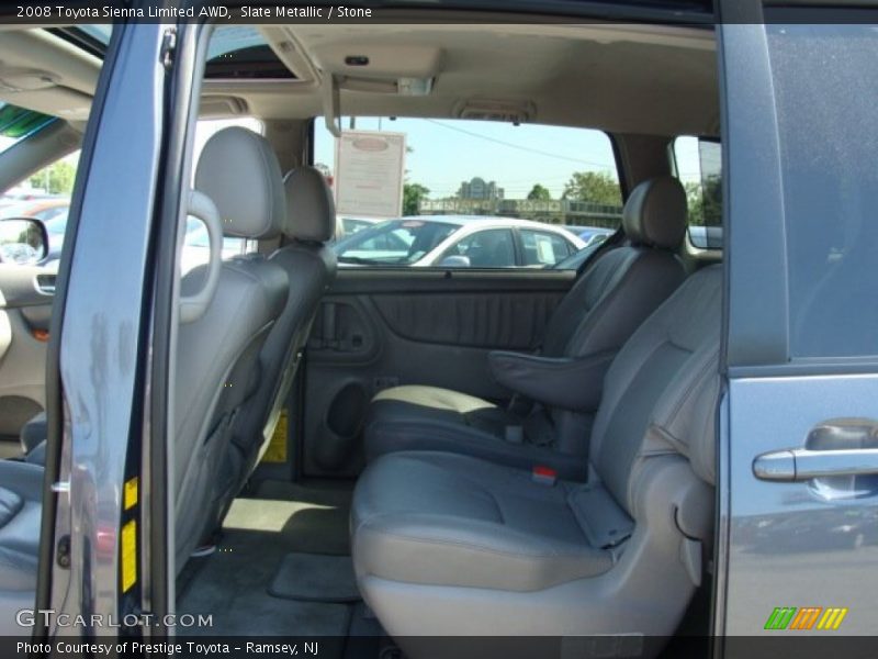 Slate Metallic / Stone 2008 Toyota Sienna Limited AWD