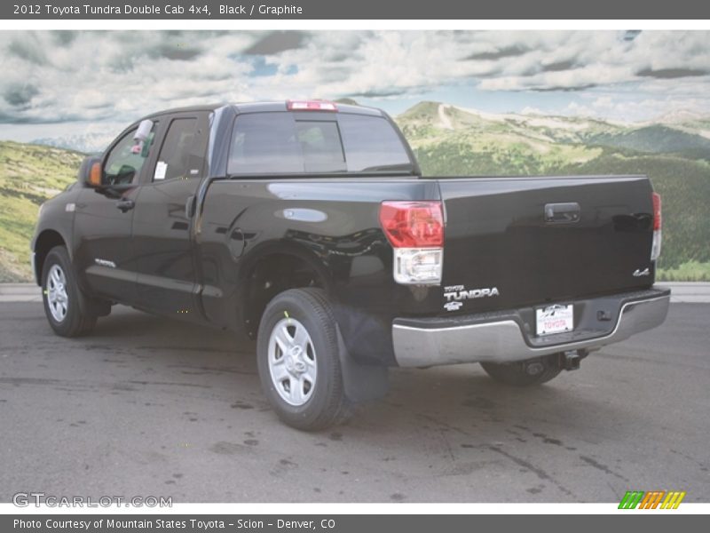 Black / Graphite 2012 Toyota Tundra Double Cab 4x4