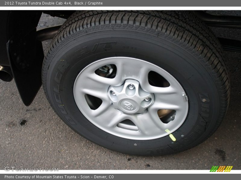 Black / Graphite 2012 Toyota Tundra Double Cab 4x4