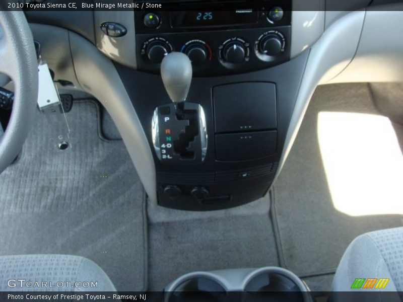 Blue Mirage Metallic / Stone 2010 Toyota Sienna CE