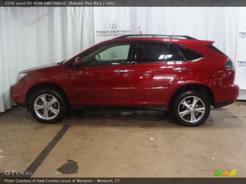 Matador Red Mica / Ivory 2008 Lexus RX 400h AWD Hybrid