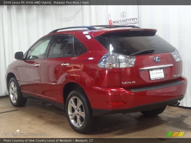 Matador Red Mica / Ivory 2008 Lexus RX 400h AWD Hybrid
