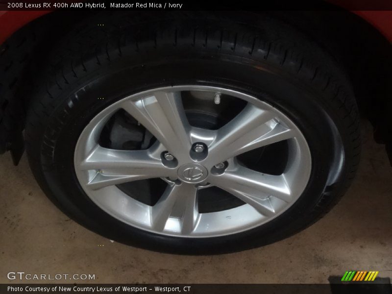 Matador Red Mica / Ivory 2008 Lexus RX 400h AWD Hybrid
