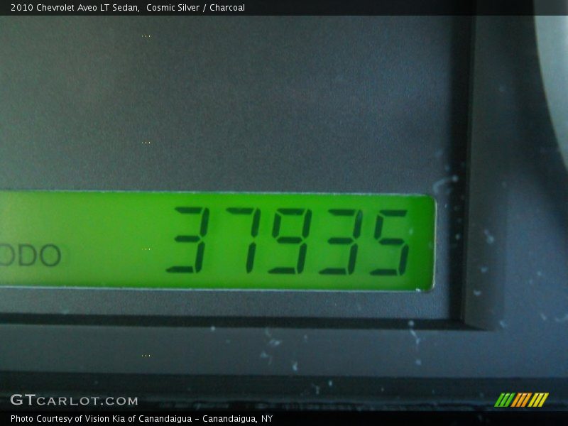 Cosmic Silver / Charcoal 2010 Chevrolet Aveo LT Sedan