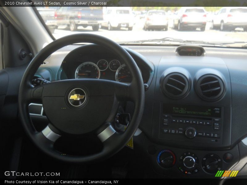Cosmic Silver / Charcoal 2010 Chevrolet Aveo LT Sedan