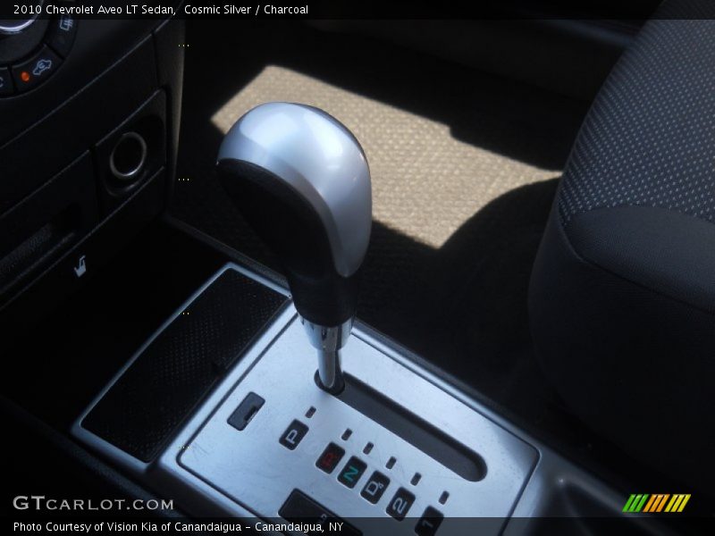 Cosmic Silver / Charcoal 2010 Chevrolet Aveo LT Sedan