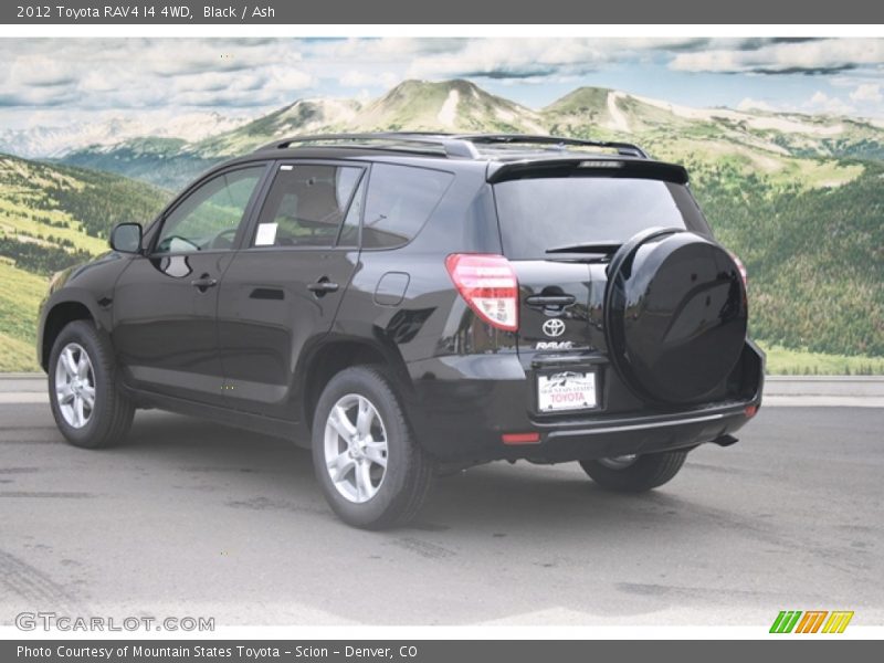 Black / Ash 2012 Toyota RAV4 I4 4WD