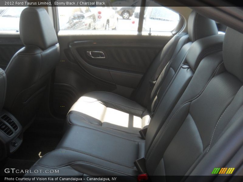 Ebony Black / Charcoal Black 2012 Ford Taurus Limited