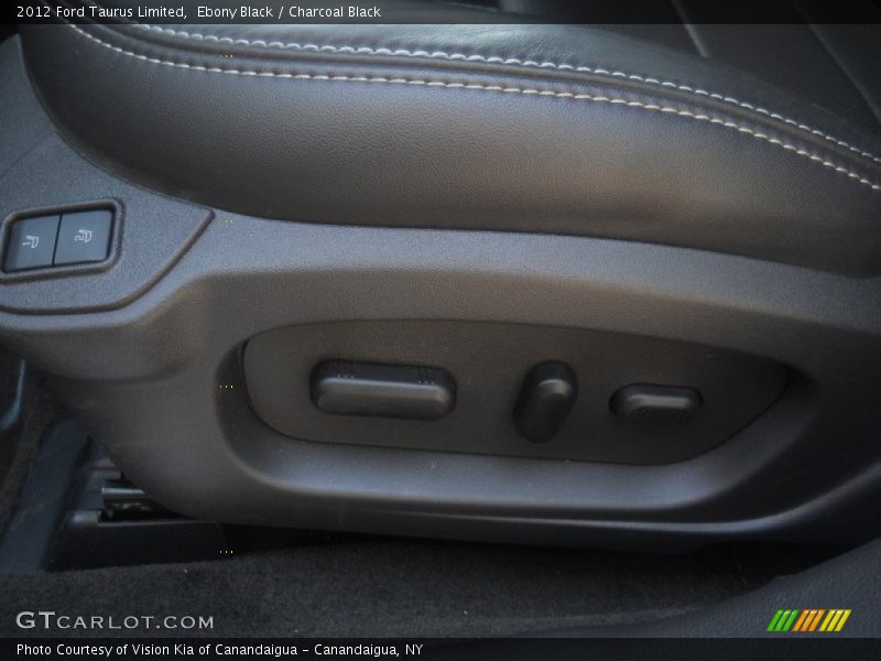 Ebony Black / Charcoal Black 2012 Ford Taurus Limited