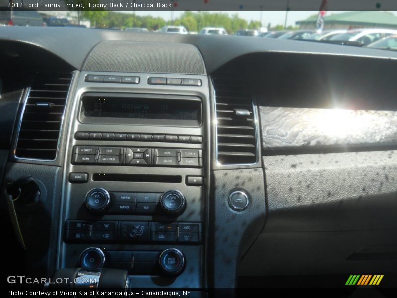 Ebony Black / Charcoal Black 2012 Ford Taurus Limited