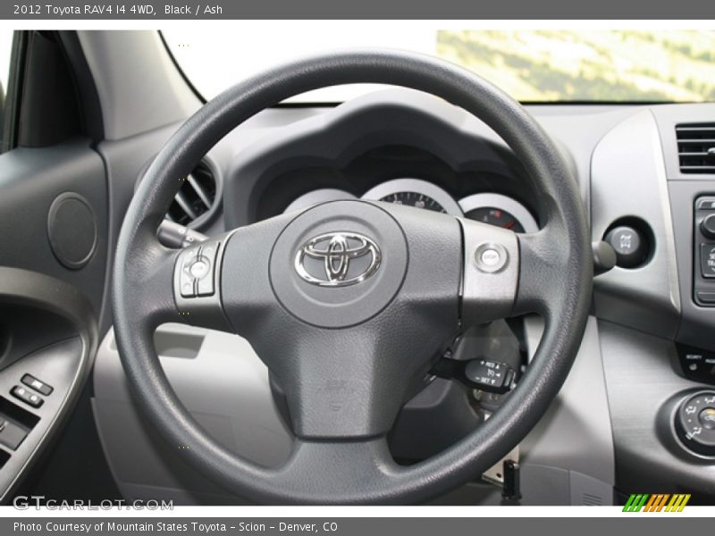Black / Ash 2012 Toyota RAV4 I4 4WD