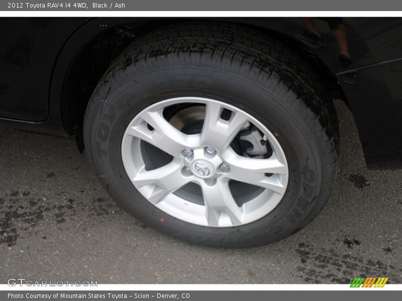 Black / Ash 2012 Toyota RAV4 I4 4WD