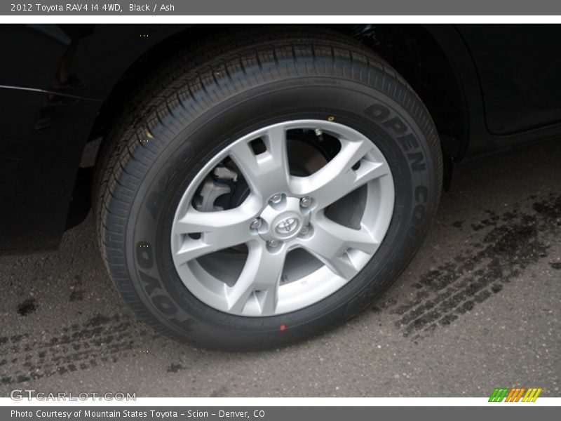 Black / Ash 2012 Toyota RAV4 I4 4WD