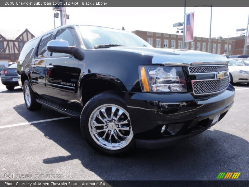 Black / Ebony 2008 Chevrolet Suburban 1500 LTZ 4x4