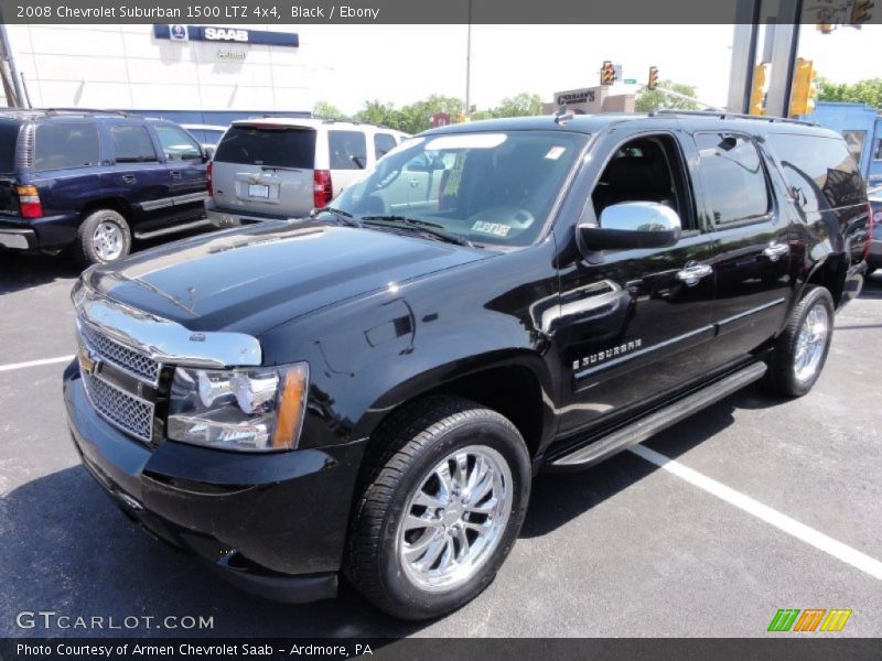 Black / Ebony 2008 Chevrolet Suburban 1500 LTZ 4x4