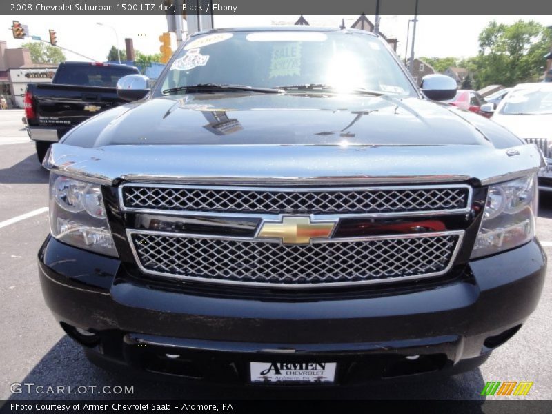 Black / Ebony 2008 Chevrolet Suburban 1500 LTZ 4x4
