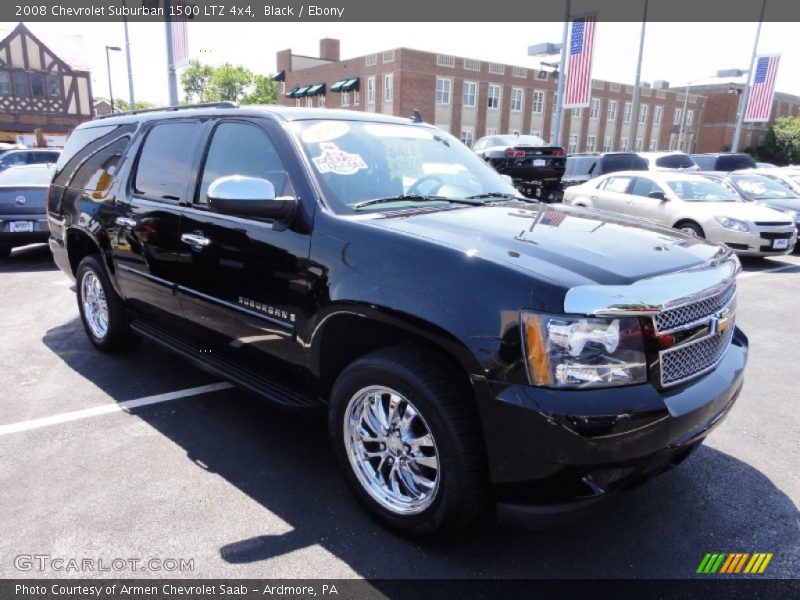 Black / Ebony 2008 Chevrolet Suburban 1500 LTZ 4x4