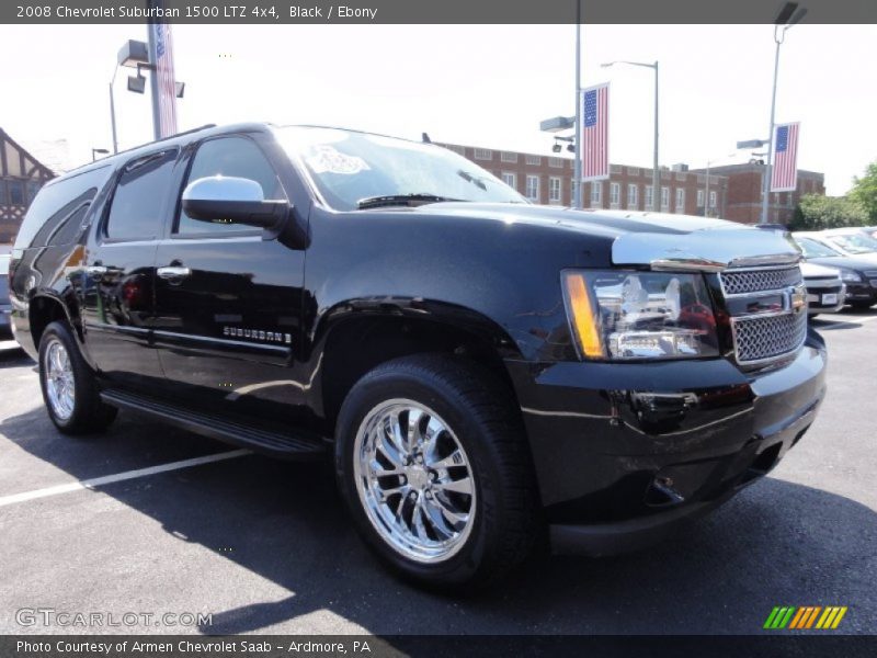 Black / Ebony 2008 Chevrolet Suburban 1500 LTZ 4x4