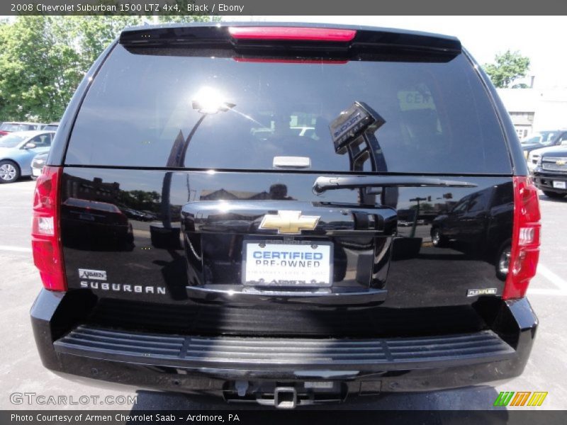 Black / Ebony 2008 Chevrolet Suburban 1500 LTZ 4x4