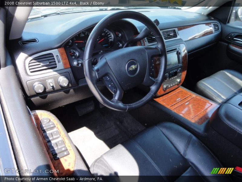 Black / Ebony 2008 Chevrolet Suburban 1500 LTZ 4x4