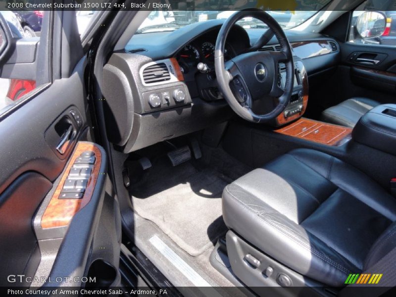 Black / Ebony 2008 Chevrolet Suburban 1500 LTZ 4x4