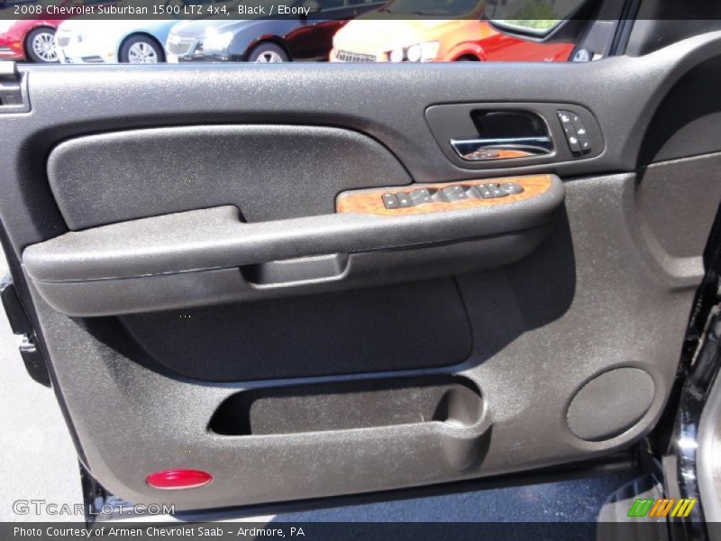 Black / Ebony 2008 Chevrolet Suburban 1500 LTZ 4x4