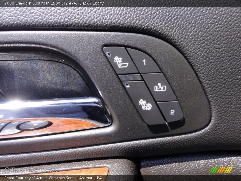 Black / Ebony 2008 Chevrolet Suburban 1500 LTZ 4x4
